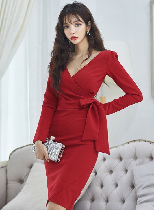 Nate Red Dress