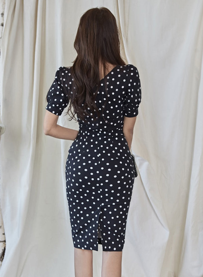 Merin Polka Dress