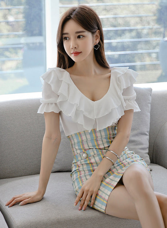 Kerry Checkered Dress