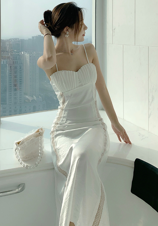 Luna White Dress
