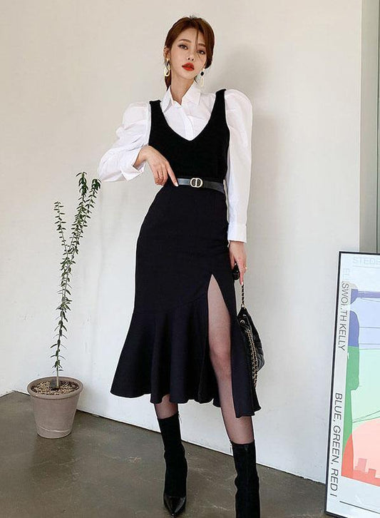 Moriza Top and Dress Set - One Chic Store
