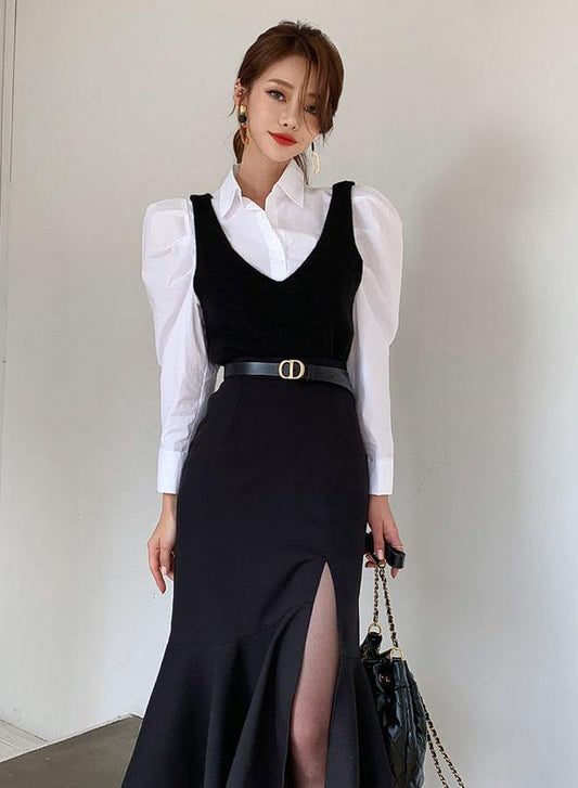 Moriza Top and Dress Set - One Chic Store