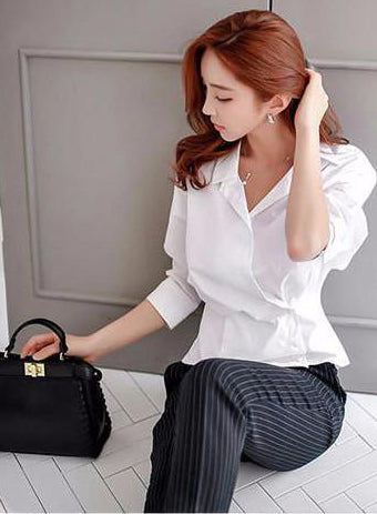 Terine Work Shirt - One Chic Store