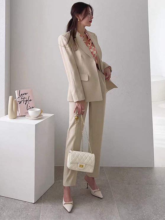 Kerry Blazer and Bottom Set
