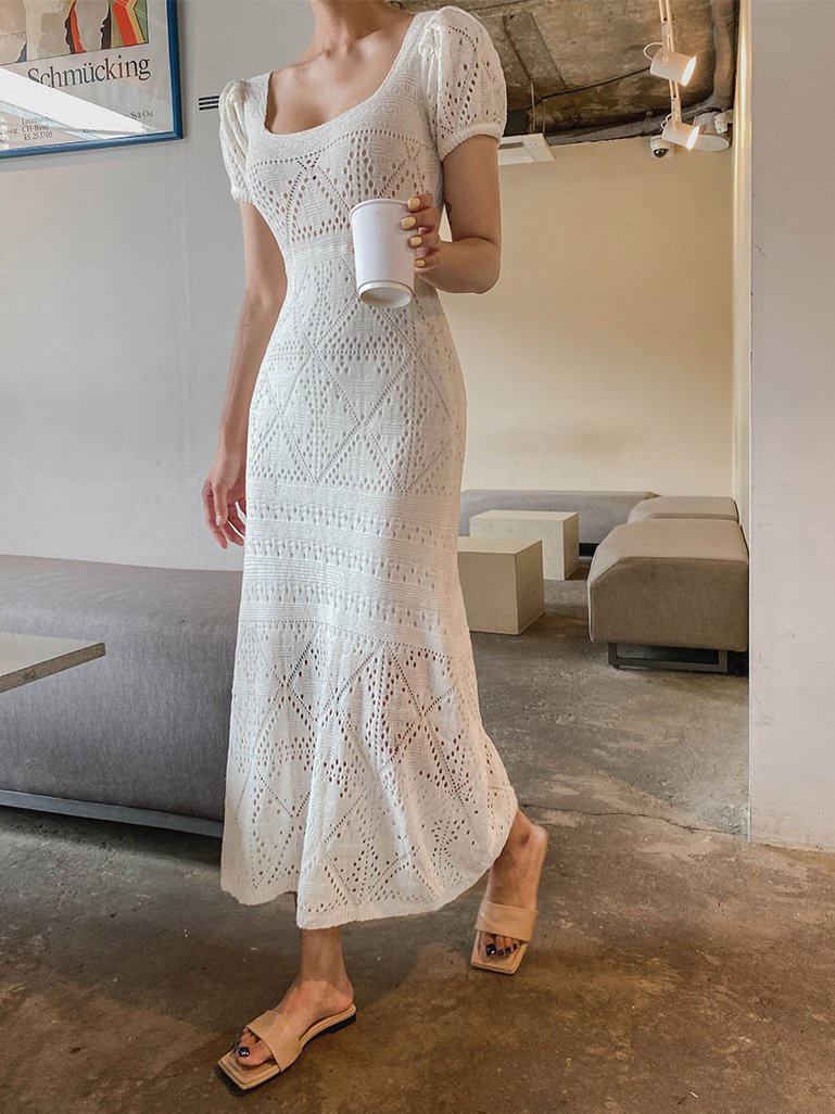 Lerice White Dress