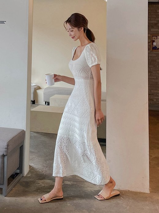 Lerice White Dress
