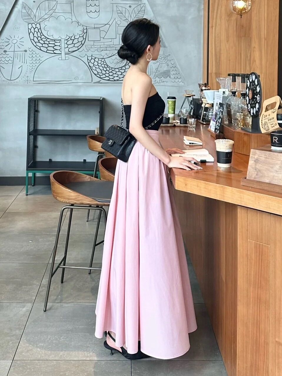 Zayne Pink Skirt