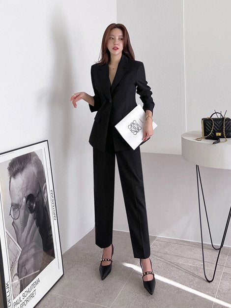 Kerry Blazer and Bottom Set