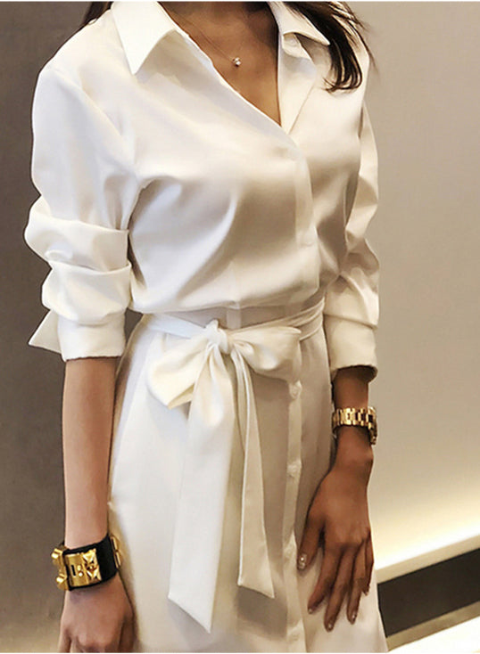 Norene White Dress - One Chic Store