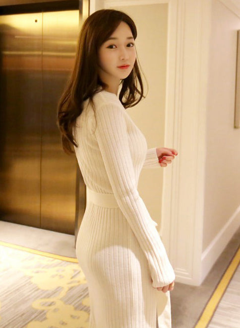 Kenda Knitted Dress - One Chic Store