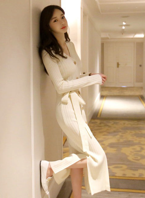 Kenda Knitted Dress - One Chic Store