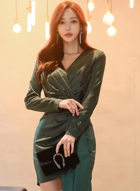 Clift Green Dress - One Chic Store