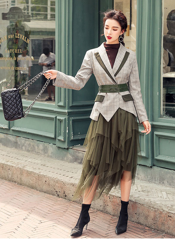 Gerlia Outerwear and Bottom Set