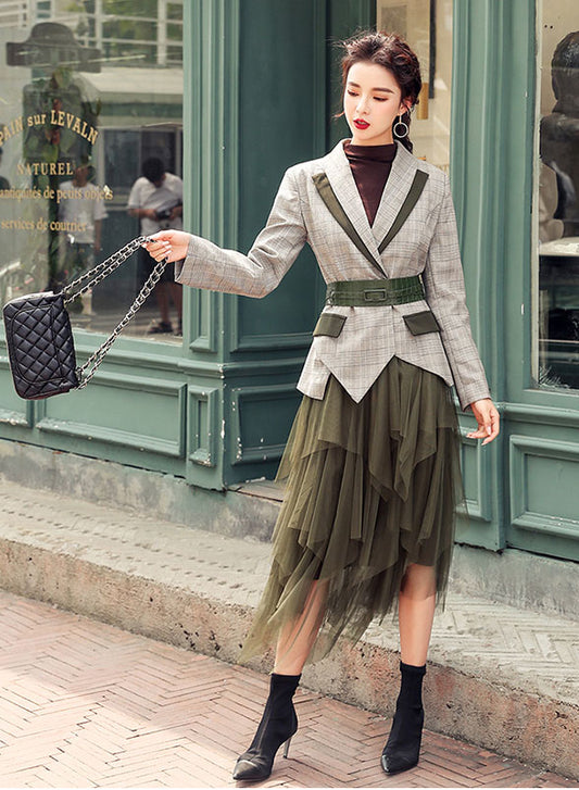 Gerlia Outerwear and Bottom Set