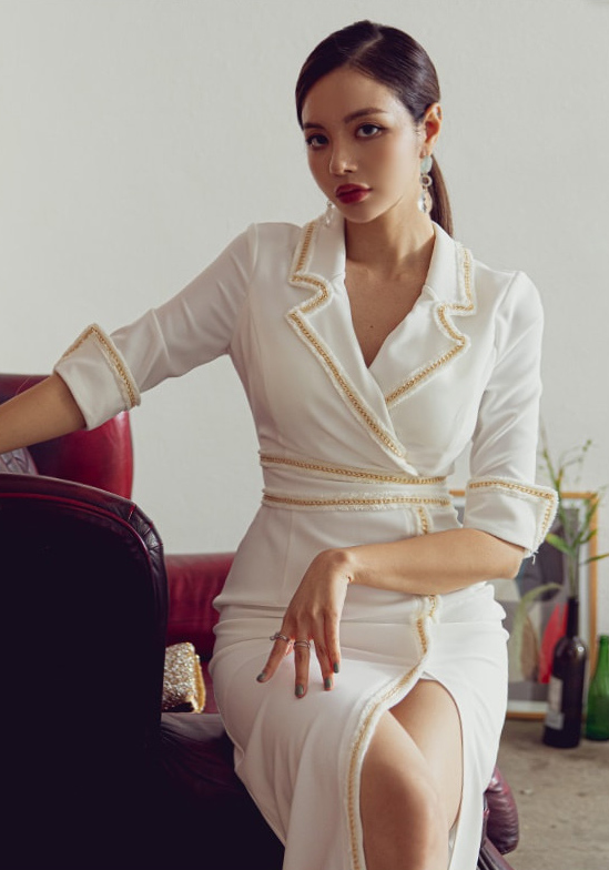 Kayce Sleeved Dress - One Chic Store