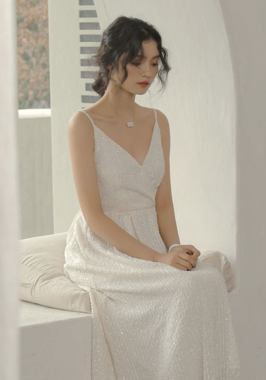 Pheris White Dress