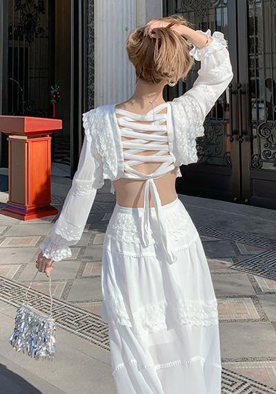 Kane White Dress - One Chic Store