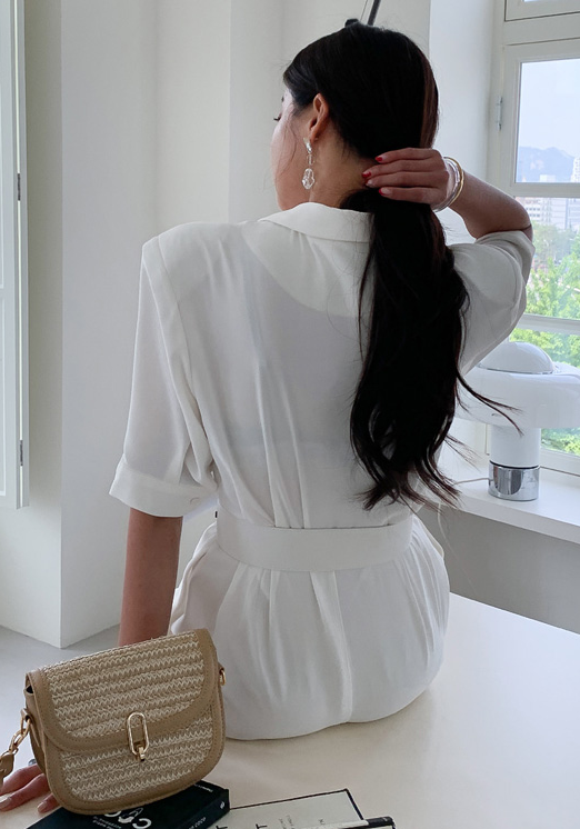 Vera White Jumpsuit