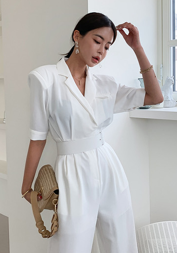 Vera White Jumpsuit