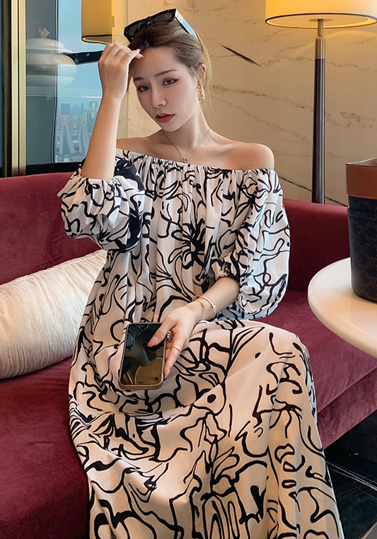 Lorone Offshoulder Dress