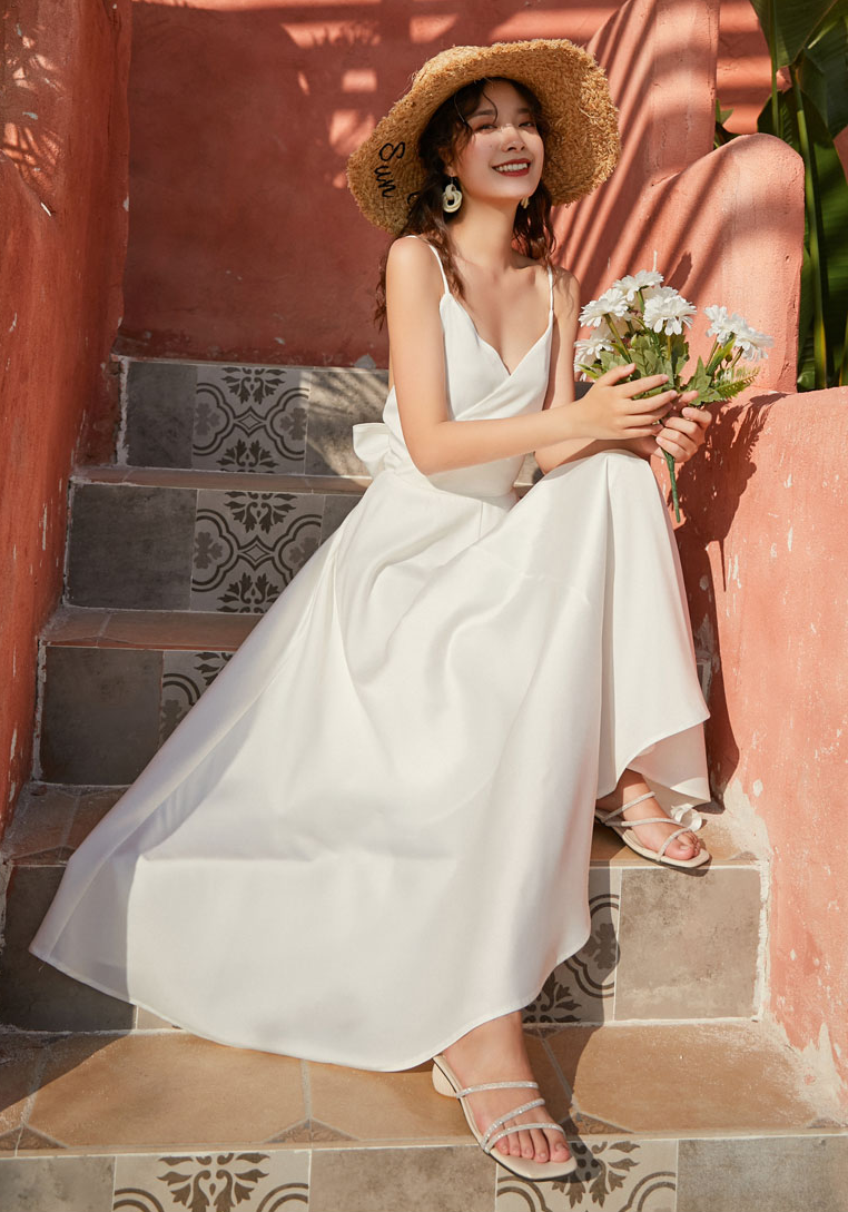 Jerisa White Dress