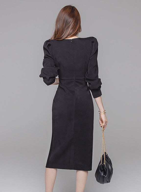 Resella Black Dress - One Chic Store