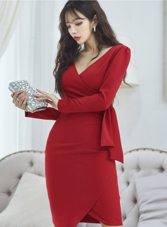 Nate Red Dress