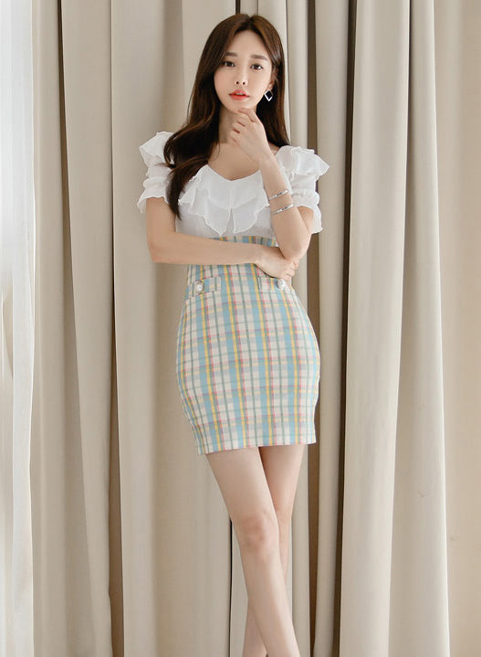 Kerry Checkered Dress