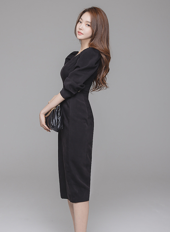 Resella Black Dress - One Chic Store