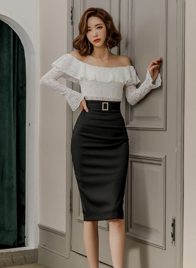 Enzo Offshoulder Top and Bottom Set