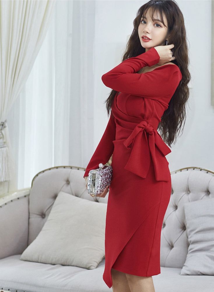 Nate Red Dress