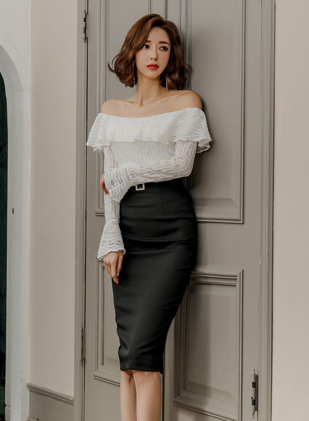 Enzo Offshoulder Top and Bottom Set
