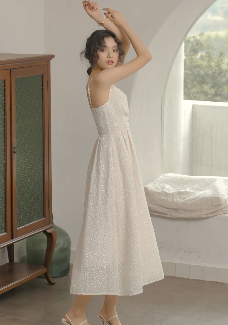 Pheris White Dress
