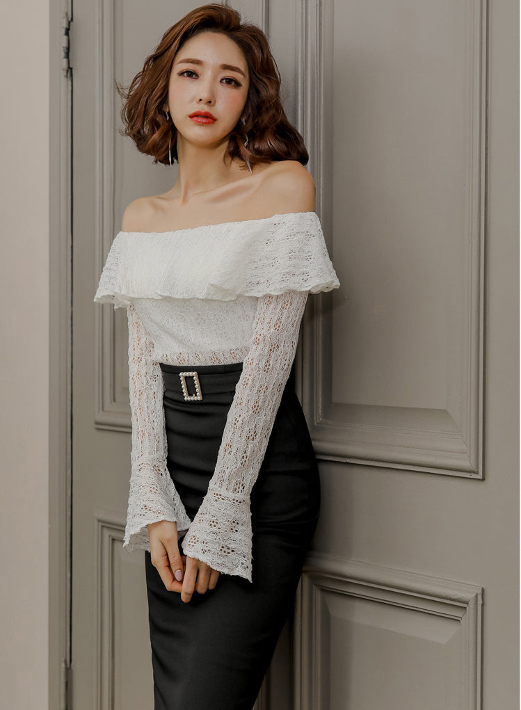 Enzo Offshoulder Top and Bottom Set