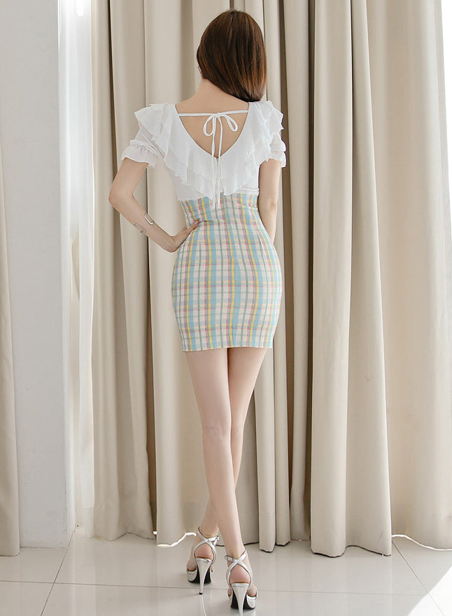 Kerry Checkered Dress