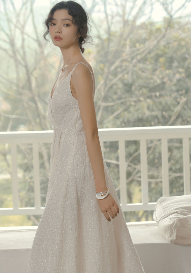 Pheris White Dress