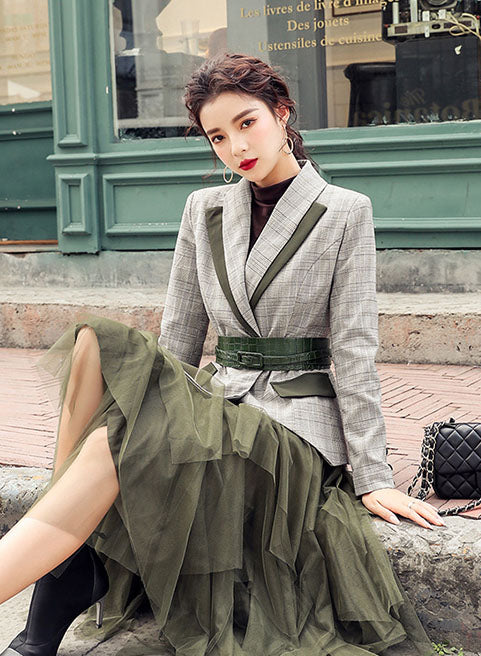 Gerlia Outerwear and Bottom Set