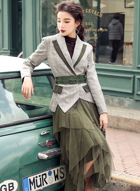 Gerlia Outerwear and Bottom Set