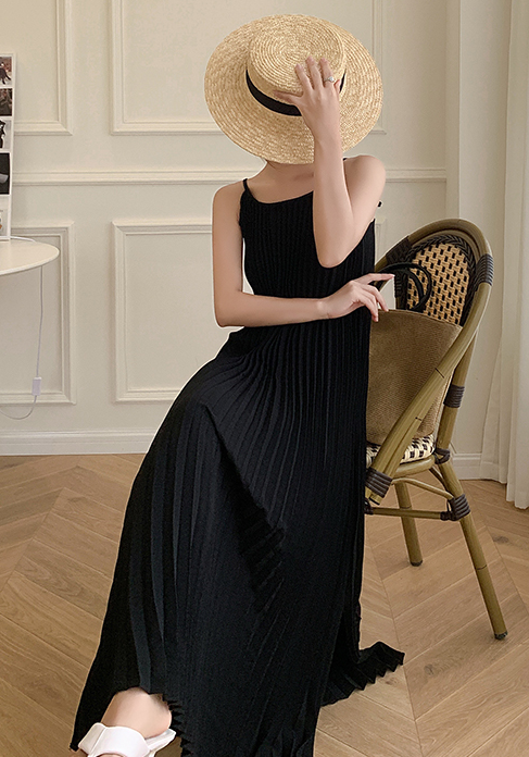 Denria Pleated Dress