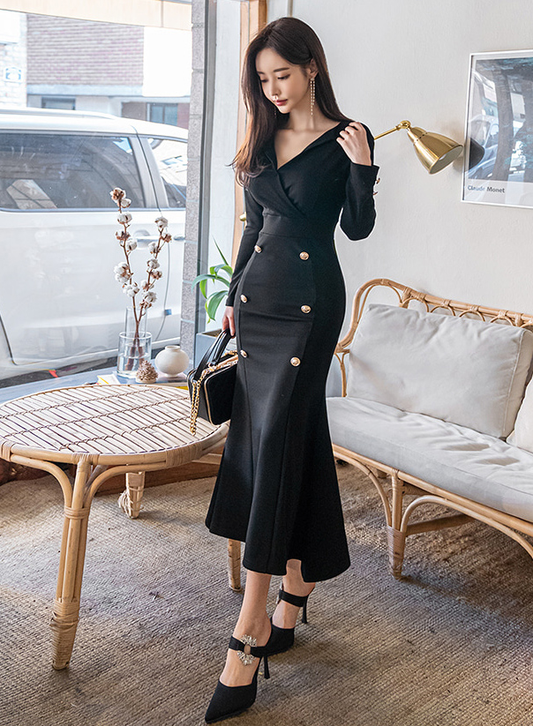 Dian Black Dress