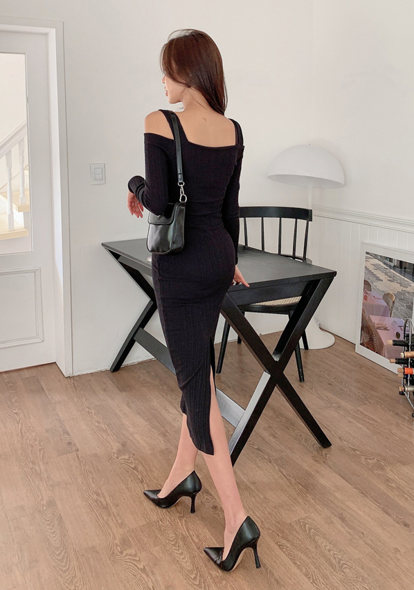 Perlin Knit Dress