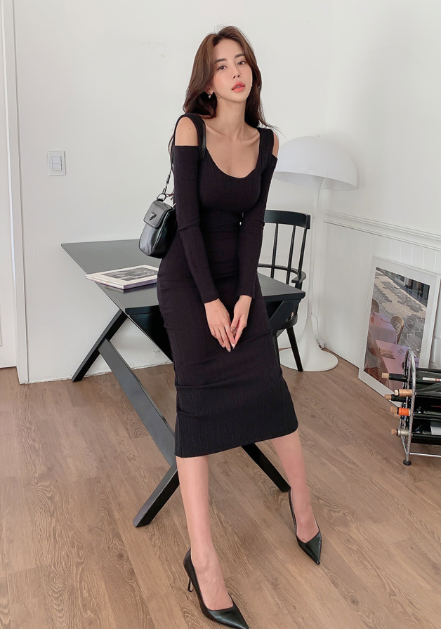 Perlin Knit Dress
