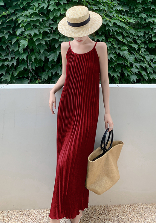 Denria Pleated Dress