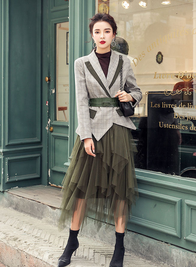 Gerlia Outerwear and Bottom Set