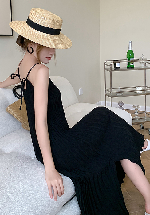 Denria Pleated Dress
