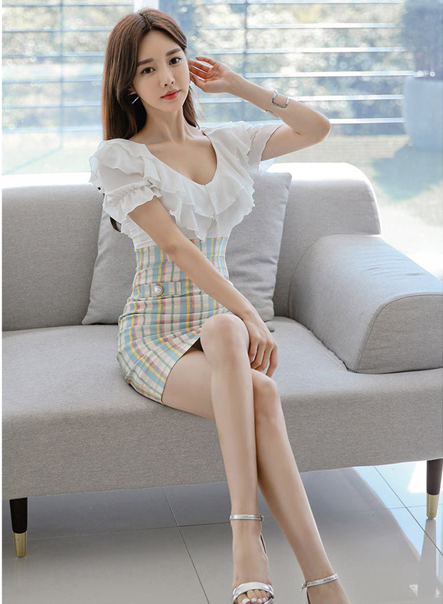 Kerry Checkered Dress