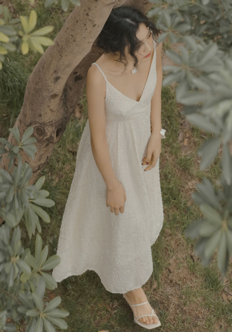 Pheris White Dress