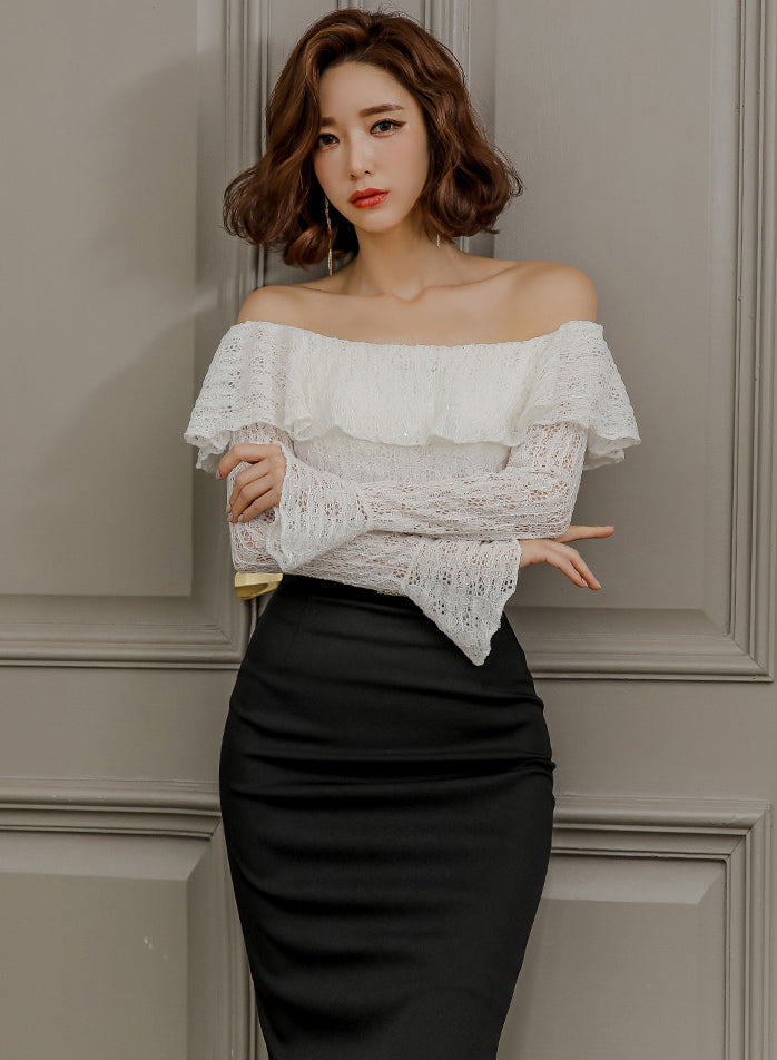 Enzo Offshoulder Top and Bottom Set