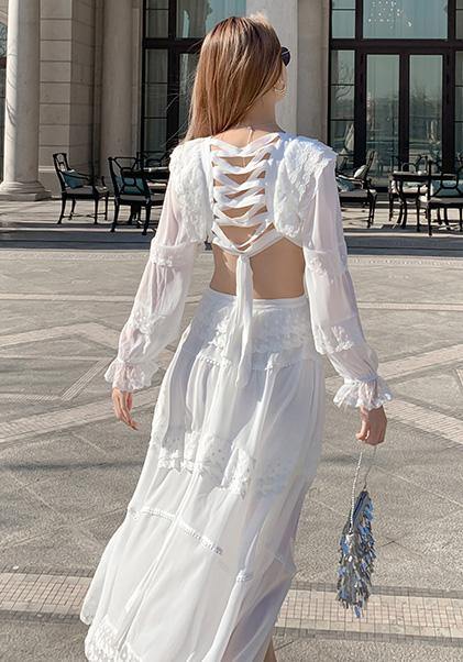 Kane White Dress - One Chic Store