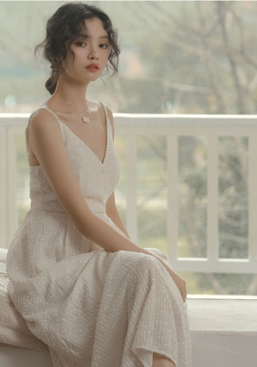 Pheris White Dress